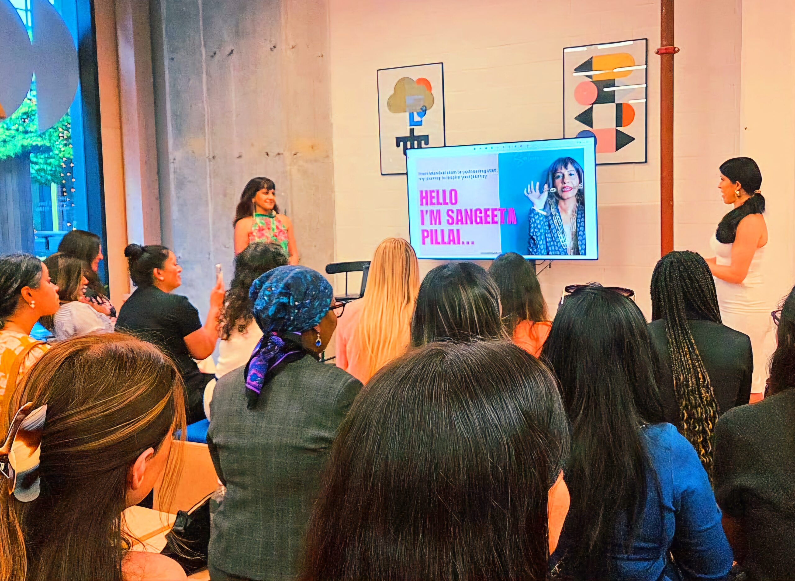 Sangeeta Pillai motivation speaker who specialises in women's issues, feminist topics